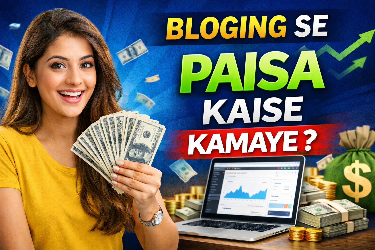 Blogging Se Online Paisa Kaise Kamaen